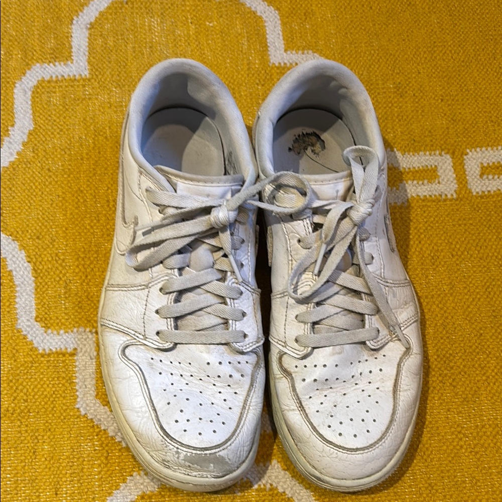 Men's White Nike Air Jordan Golf Sneakers sz 9.5